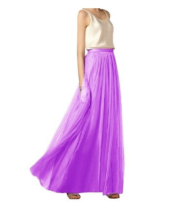 Maxi Long Skirt -Naella - modest fashion product photo 14