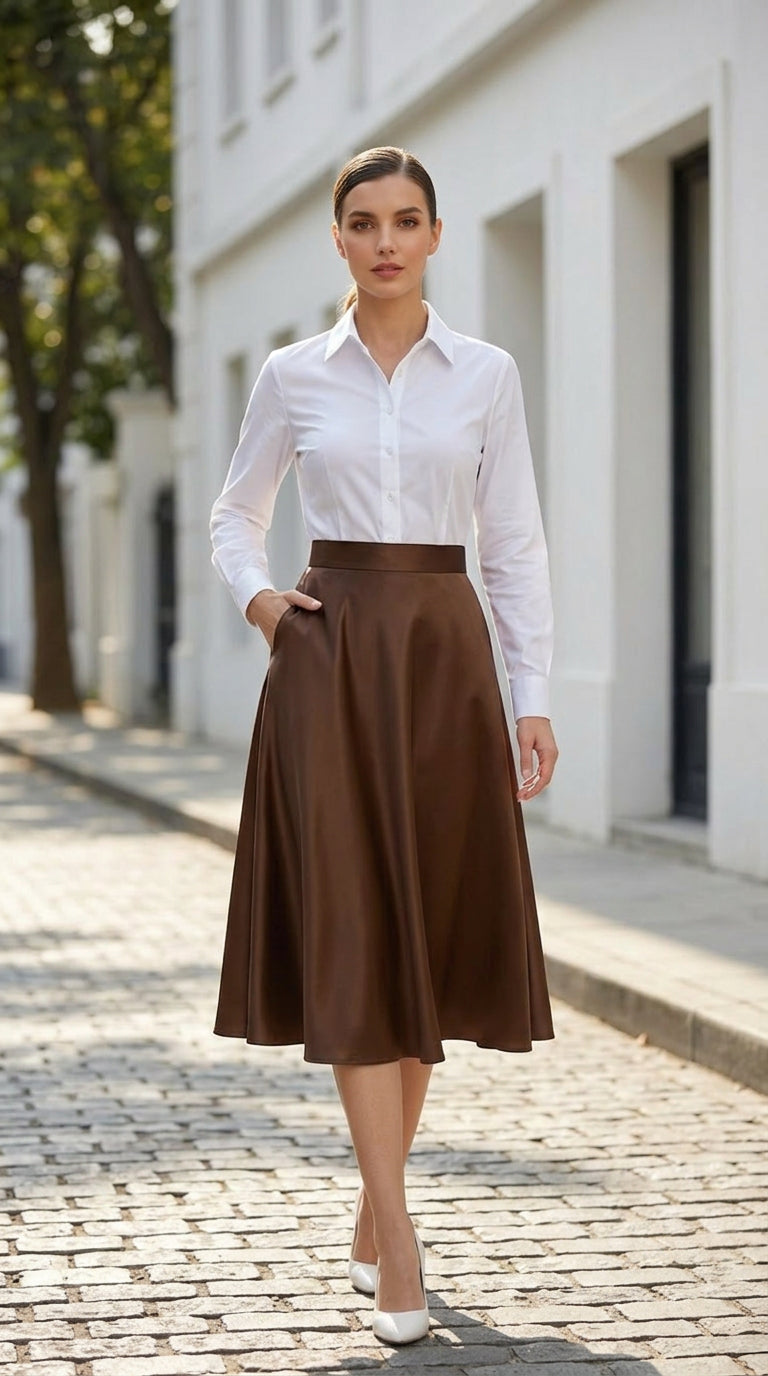 Back view of black long-sleeve shirt showing boat neckline and sleeve details